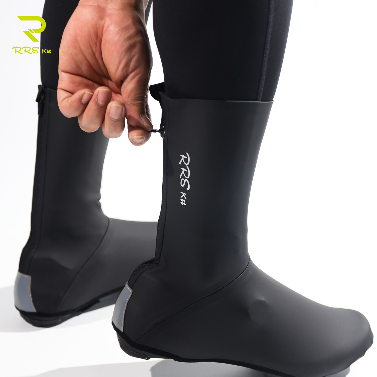 Cycling Gear Winter - غطاء حذاء رفيع من الصوف لركوب