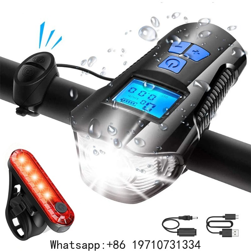 Bike Tail Light - مجموعة إضاءة للدراجات، مصباح أمامي للدراجة