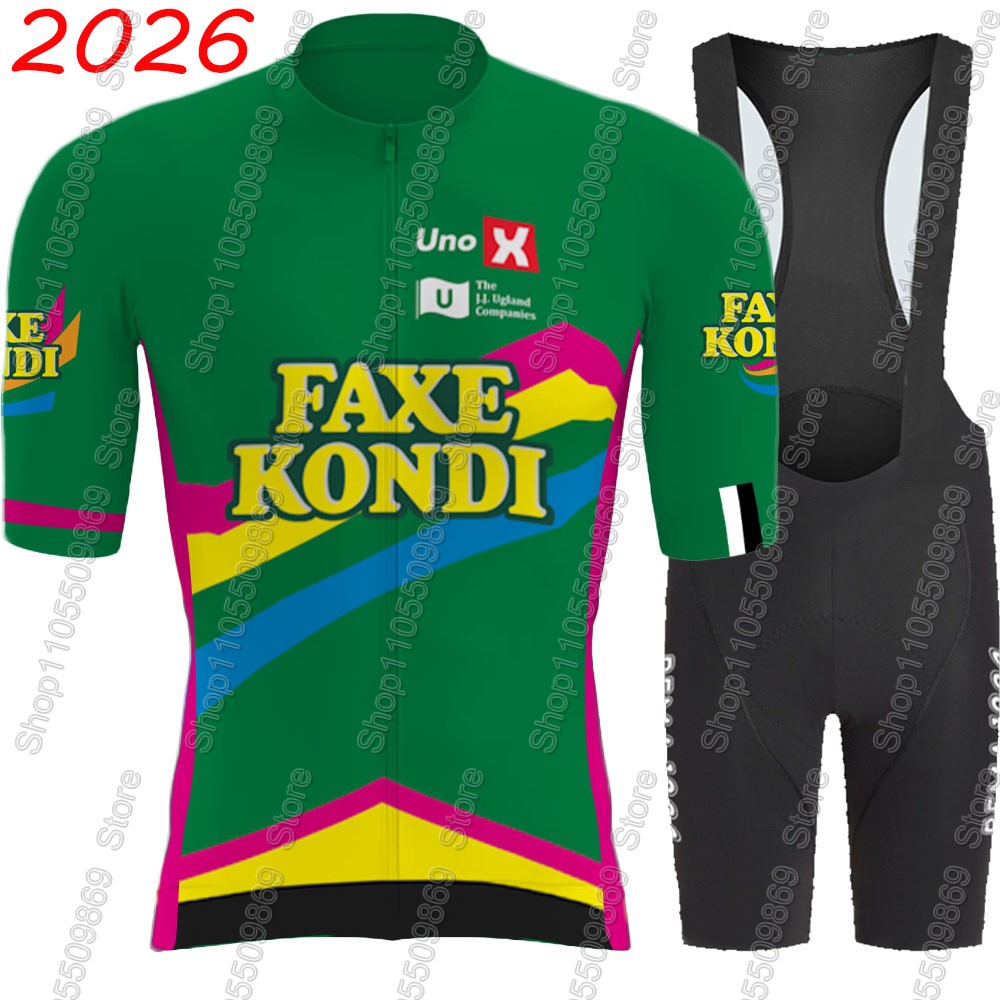 Cycling Gear Jersey - طقم قميص سباق الدراجات UNO X