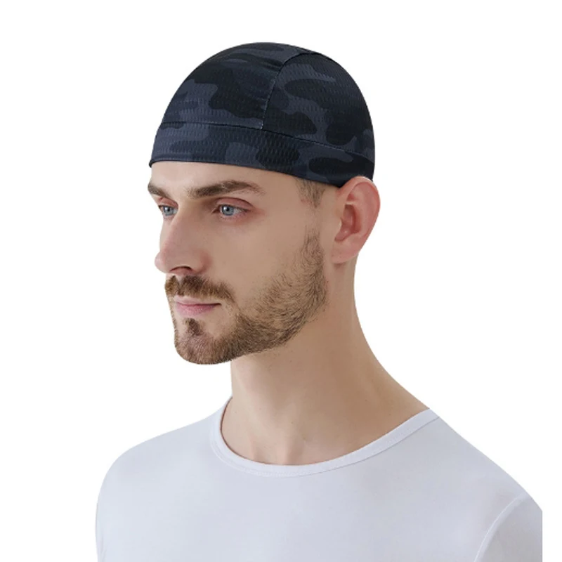 Cycling Gear Helmet - دراجة نارية الحرير الجليد تنفس قبعة