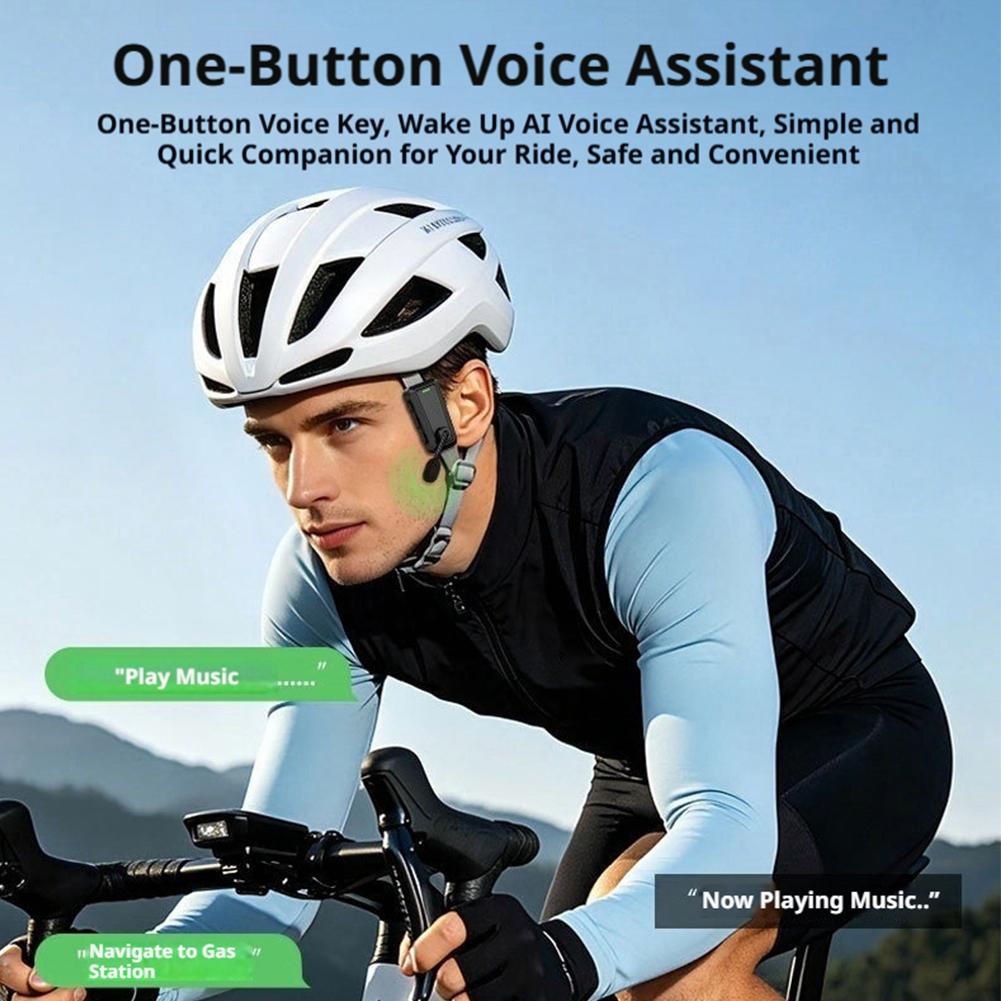Cycling Gear Helmet - سماعات رأس لاسلكية بتقنية البلوتوث للدراجات