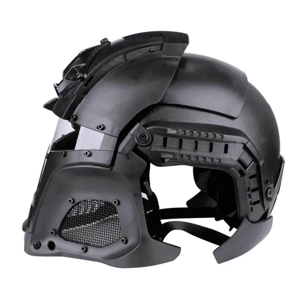 خوذة تكتيكية معيارية مع عدسات  - مراجعة Cycling Gear Winter وسعره