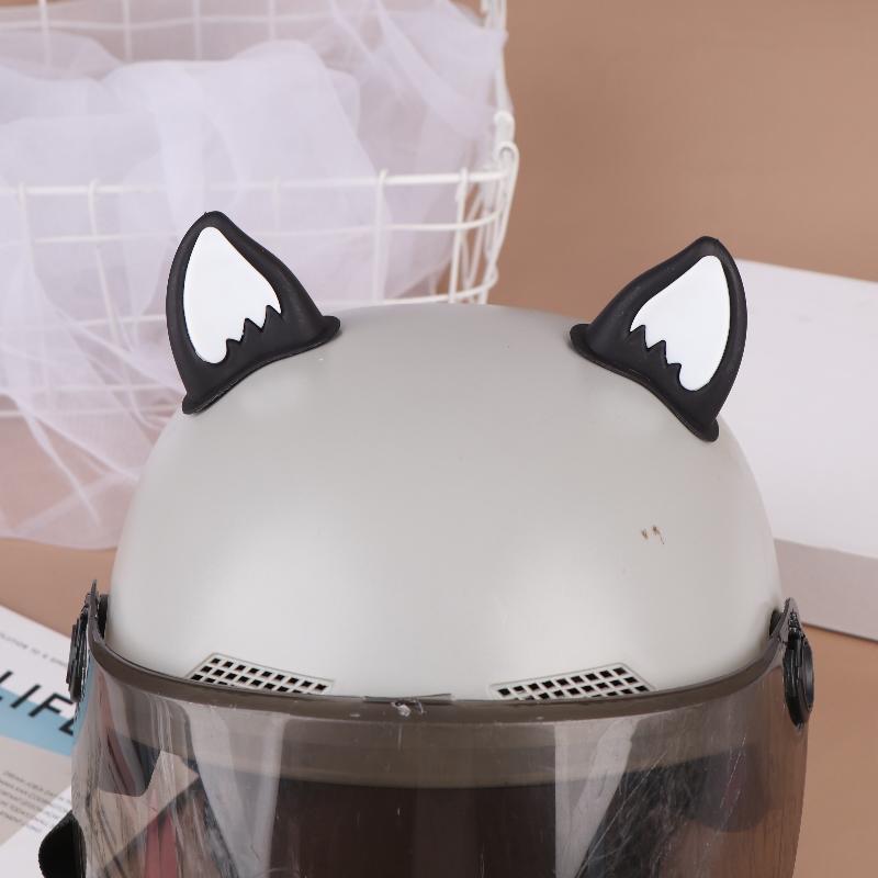 خوذة دراجة نارية زينة أذن القط - مراجعة Cycling Gear Helmet وسعره