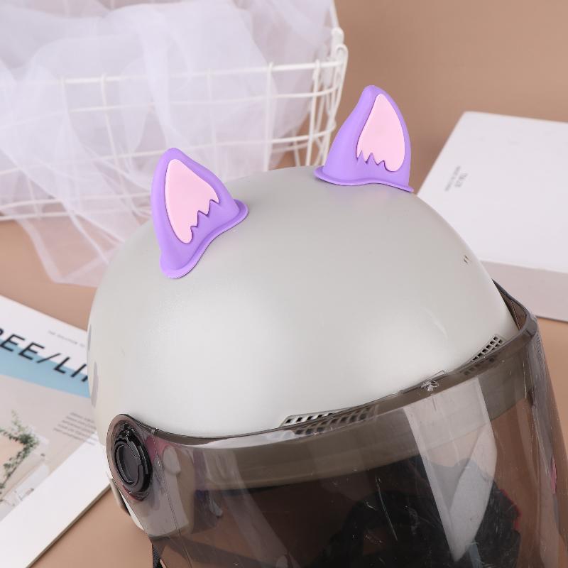 خوذة دراجة نارية زينة أذن القط - مراجعة Cycling Gear Helmet وسعره