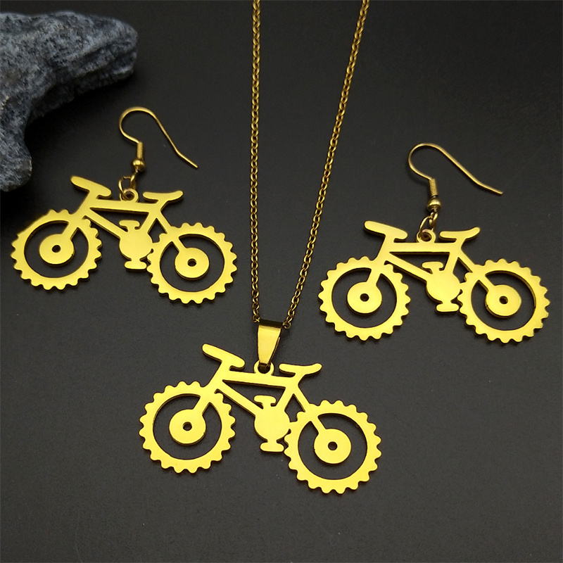 العصرية والعتاد الدراجة قلادة  - مراجعة Cycling Gear Gifts وسعره
