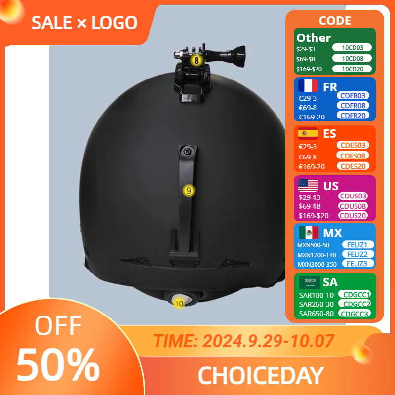 خوذة تزلج للرجال، خوذة دراجات  - مراجعة Cycling Gear Helmet وسعره