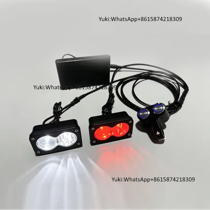 مجموعة مصابيح أمامية وخلفية LE - مراجعة Bike Tail Light وسعره