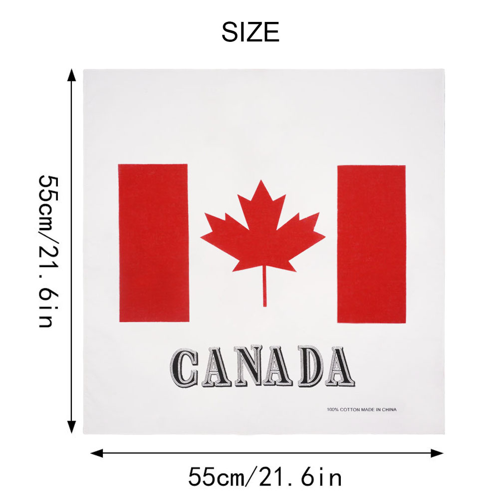 باندانا علم الهيب هوب كندا للر - مراجعة Cycling Gear Canada وسعره