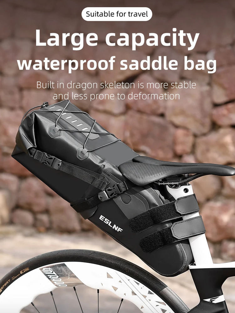 حقيبة دراجة هوائية عاكسة للضوء - مراجعة Cycling Gear Organizer وسعره