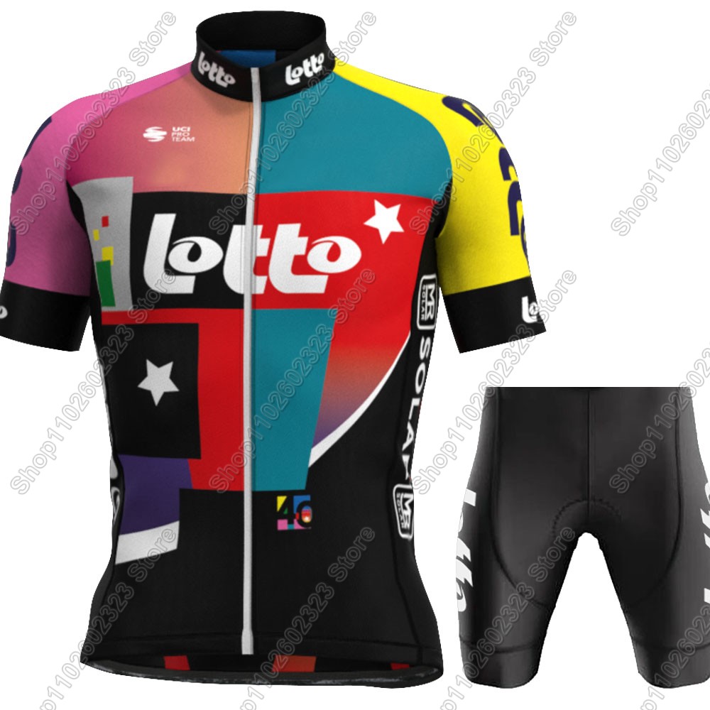 لوتو فريق 2025 طقم جيرسي لركوب - مراجعة Cycling Gear Jersey وسعره