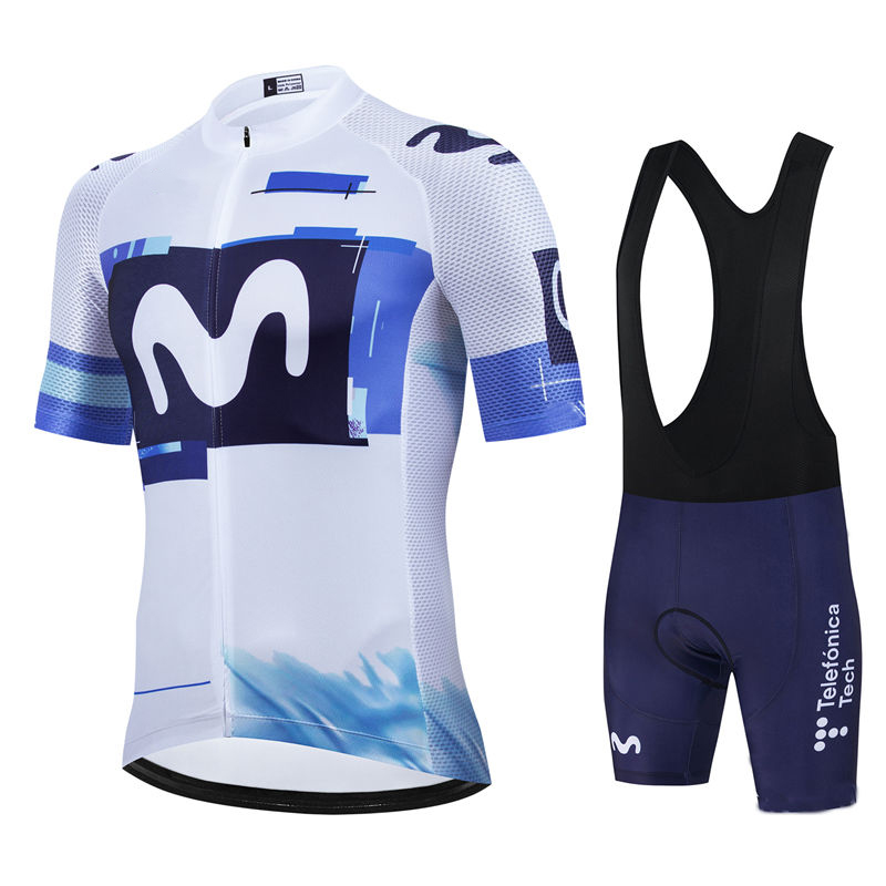 Movistar Pro Team الصيف الدراج - مراجعة Cycling Gear Logo وسعره
