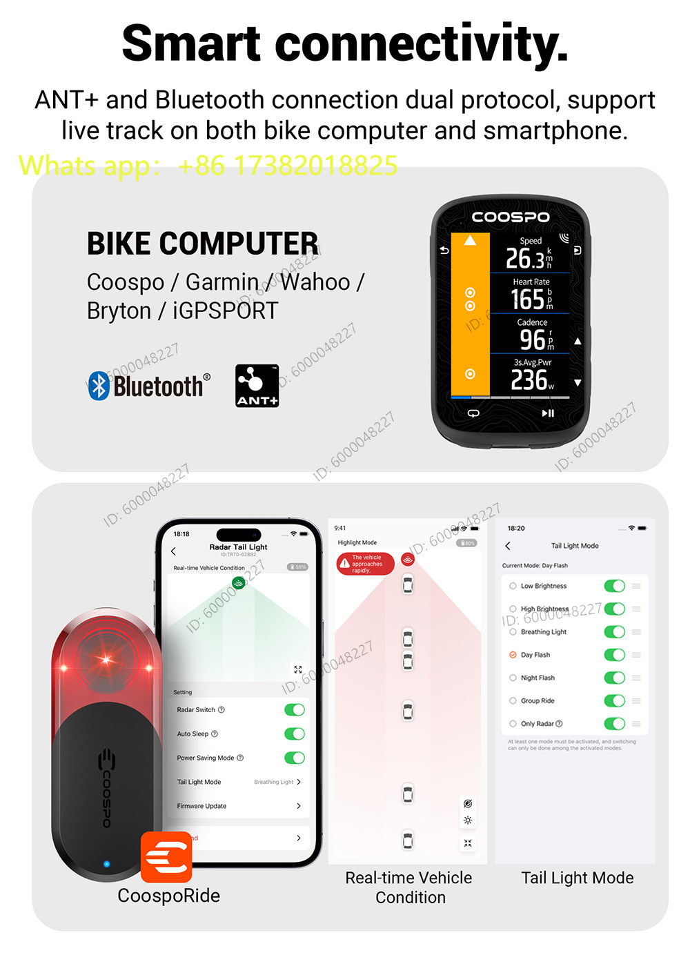 ضوء خلفي ذكي للدراجات TR70 مع  - مراجعة Bike Tail Light وسعره