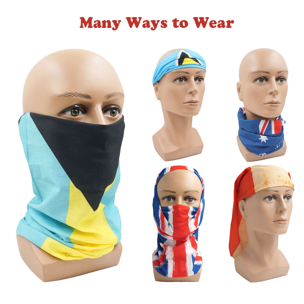 رابطة الأمم العلم عصابات متعدد - مراجعة Womens Cycling Gear Uk وسعره