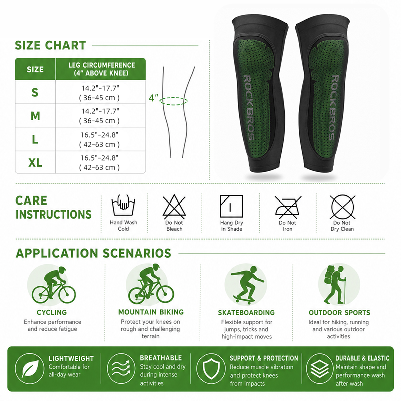 روكبروز-وسادة ركبة رياضية لتسخ - مراجعة Xc Mtb Gear وسعره