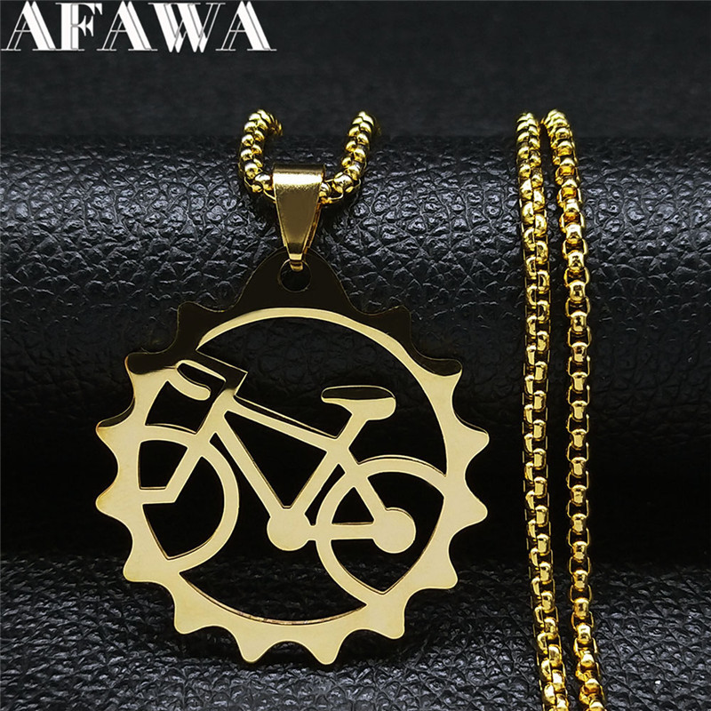 قلادة دراجة هوائية من الفولاذ  - مراجعة Cycling Gear Gifts وسعره