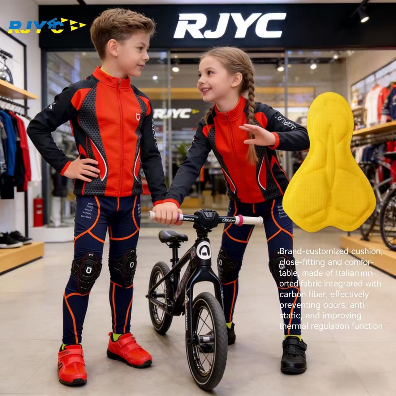 ملابس ركوب الدراجات للأطفال من - مراجعة Cycling Gear Jersey وسعره