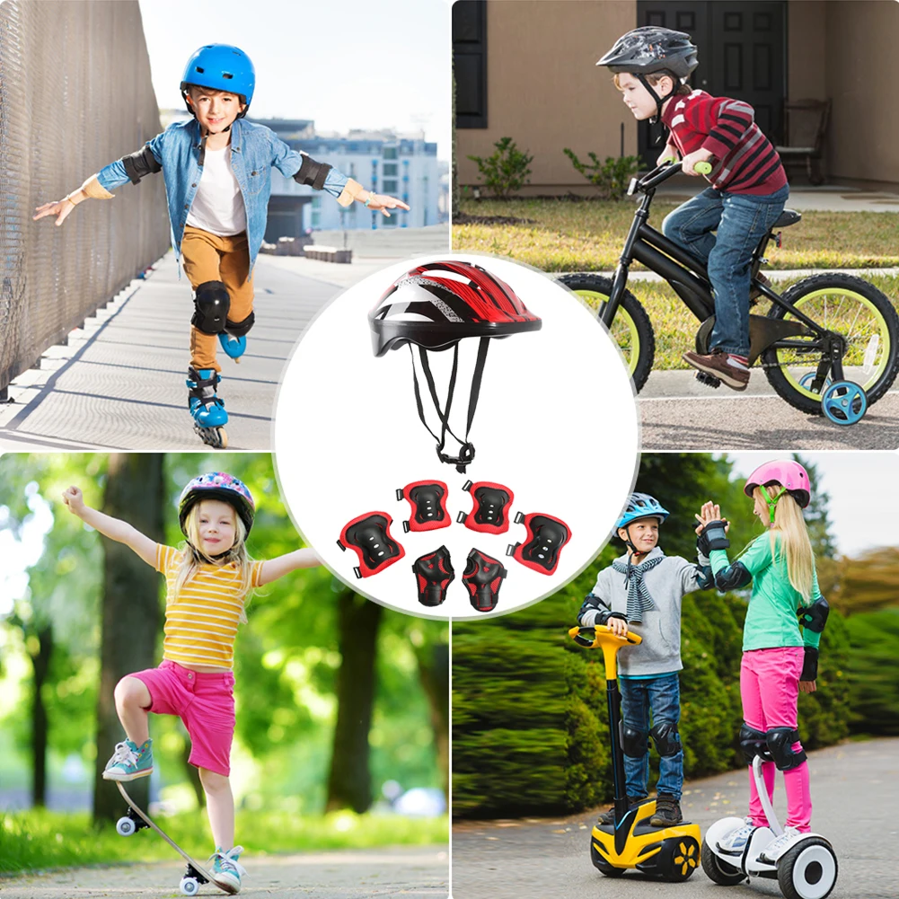 طقم حماية رياضي للدراجات مكون  - مراجعة Cycling Gear Helmet وسعره