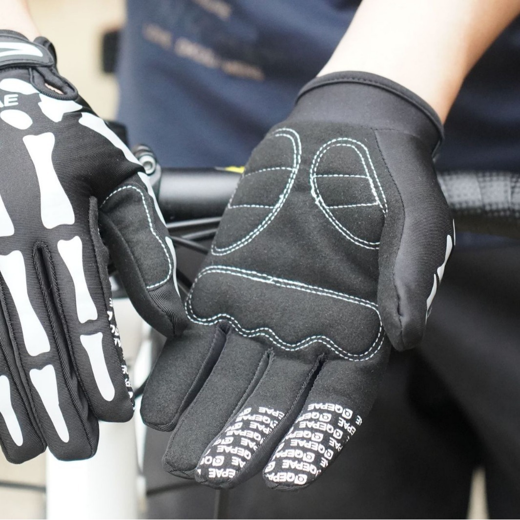 1 زوج الهيكل العظمي قفازات الد - مراجعة Cycling Gear Gifts وسعره